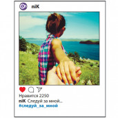 Инстамагнит 5х6 (4 шт)